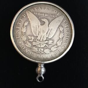 1888 Morgan Silver Dollar pendant